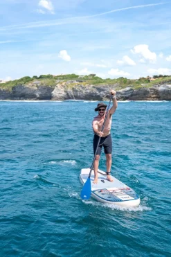 Pack paddle gonflable MAGMA 11'2 AQUA MARINA (sup. pompe. pagaie. leash)