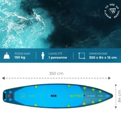 Pack paddle gonflable PIKE 11'6