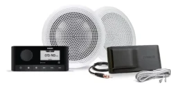 PACK RA60 + HAUT-PARLEURS EL-F651W - 80W + Capot + Antenne FM - FUSION