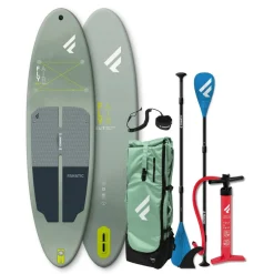 Pack sup paddle gonflable FLY AIR SLT 10.8 FANATIC (sup. pompe. pagaie. sac)
