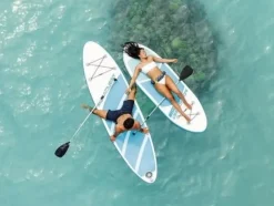 Pack sup paddle gonflable AQUA QUEST 320 INTEX (sup. pompe. pagaie. leash)