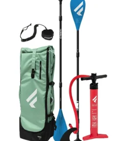 Pack sup paddle gonflable FLY AIR SLT 10.4 FANATIC (sup. pompe. pagaie. sac)