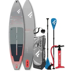 Pack sup paddle gonflable RAY AIR SLT 12.6 FANATIC (sup. pompe. pagaie. sac)