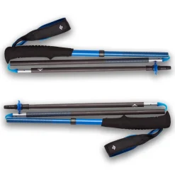 Paire de bâtons DISTANCE CARBON Z POLES BLACK DIAMOND