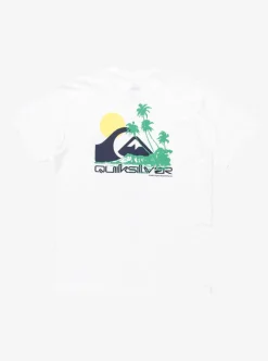 PALM LINES - T-SHIRT À MANCHES COURTES POUR HOMME - QUIKSILVER