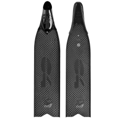 Palmes de chasse sous-marine & d'apnée carbone MB001 dureté 25 C4