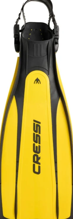 Palmes de plongée réglables PRO LIGHT jaunes CRESSI SUB