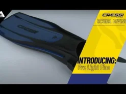 Palmes de plongée réglables PRO LIGHT noir CRESSI SUB