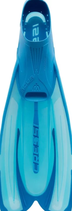 Palmes de snorkeling AGUA KID aquamarine CRESSI SUB