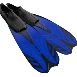 Palmes de snorkeling chaussantes ALA bleu SEAC SUB