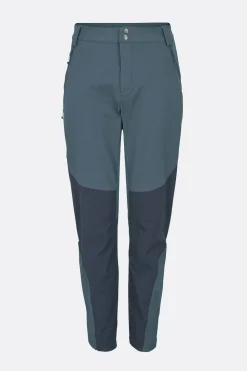 Pantalon de randonnée Femme Torque Pants Wmns Tempest Blue Rab