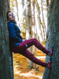 Pantalon d'escalade femme LAILA PEAK CORDOVAN LOOKING FOR WILD