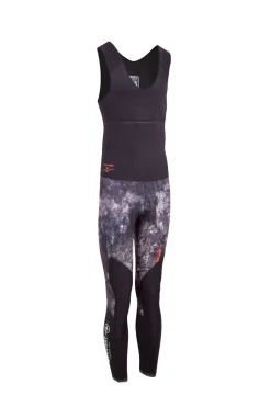 Pantalon salopette chasse sous-marine TRIGOBLACK 7 mm BEUCHAT