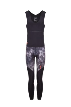 Pantalon salopette chasse sous-marine TRIGOBLACK 7 mm BEUCHAT