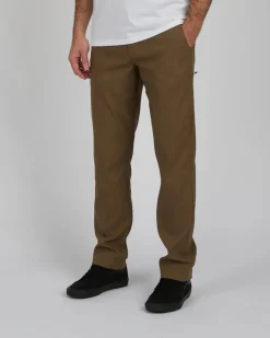 PANTALON SALTY CREW MIDWAY HOMME COULEUR EARTH | SALTY CREW
