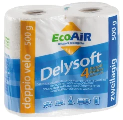 Papier-toilette hydrosoluble Delysoft 4 pièces