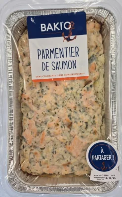 PARMENTIER DE SAUMON 750G