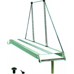 Passerelle fixe légère en aluminium