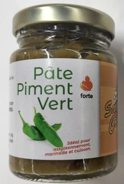 PATE DE PIMENT VERT 90 G SAVEURS CREOLE