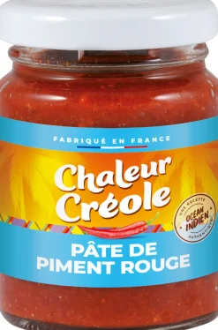 PATE PIMENT ROUGE 100GR CHALEUR CREOLE