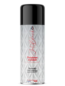 PEINTURE MOTEUR - SPRAY SUZUKI NOIR NEBULAR à partir de 2017