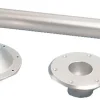 Pied de table aluminium anodise Modele lourd 70 cm - OSCULATI