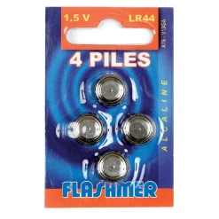 PILES ALCALINES FLASHMER LR44
