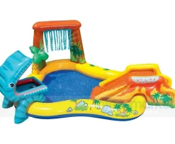 PISCINE AIRE DE JEUX JURASSIC - INTEX