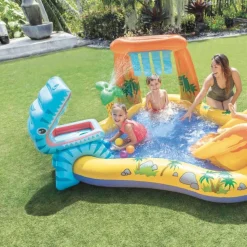 PISCINE AIRE DE JEUX JURASSIC - INTEX