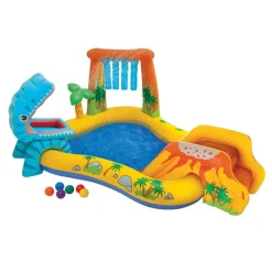 PISCINE AIRE DE JEUX JURASSIC - INTEX