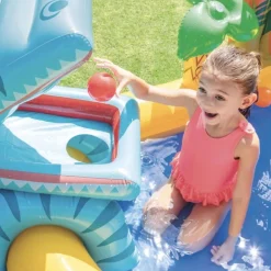 PISCINE AIRE DE JEUX JURASSIC - INTEX