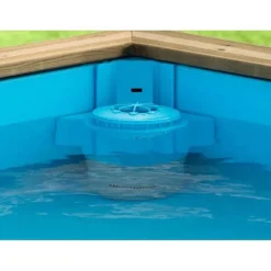 PISCINE BOIS TROPIC JUNIOR - 2X2XHt0.68 - Carré .Pin certifié PEFC. installation hors sol