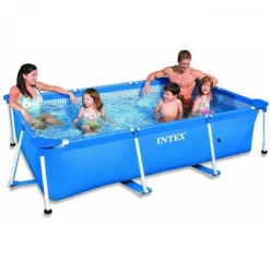 PISCINE HORS-SOL METAL FRAME 3M00 X 2M00 X 75CM INTEX