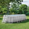 PISCINE HORS-SOL PRISM OVALE 5M03X2M74X1M22 intex