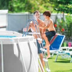 PISCINE HORS-SOL PRISM OVALE 5M03X2M74X1M22 intex