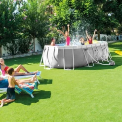 PISCINE HORS-SOL PRISM OVALE 5M03X2M74X1M22 intex