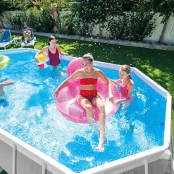 PISCINE HORS-SOL PRISM OVALE 5M03X2M74X1M22 intex