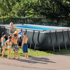 PISCINE HORS-SOL ULTRA XTR 5M49 X 2M74 X 1M32 AVEC FILTRE A SABLE INTEX