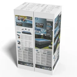PISCINE HORS-SOL ULTRA XTR 7M32 X 3M66 X 1M32 AVEC FILTRE A SABLE INTEX