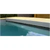 PISCINE URBAINE 6.00x2.50xHt1.33M avec Coffret connecté. Couverture Automatique immergée. Chauffage. Filtre à Sable et Coffre de Filtration en Bois