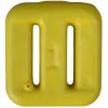 Plomb de ceinture enrobe de 1 kg jaune SUBLEST
