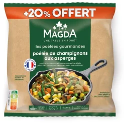 POELEE DE CHAMPIGNON AUX ASPERGES 600GR