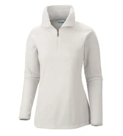 POLAIRE FEMME GLACIAL IV 1/2 ZIP BLANC - COLUMBIA