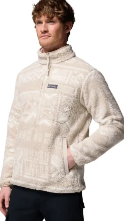 Polaire Homme RUGGED RIDGE HIGH PILE HALF ZIP DARK STONE DESCHUTES DAYS COLUMBIA