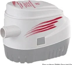 Pompes de cale électriques automatiques - Europump II - 48 ou 70 L/mn - 12 ou 24V