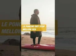 Poncho parka de surf et longe-côte DRY STOP S/M adulte unisexe MELLOW SEA ANFIBI