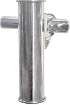 Porte-canne à pêche de pont inox