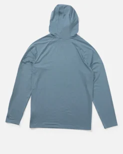 PROTECTION SOLAIRE SALTY CREW MARINER HOOD HOMME COULEUR PILOT BLUE | SALTY CREW