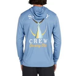 PROTECTION SOLAIRE SALTY CREW TAILED HOMME COULEUR PILOT BLUE | SALTY CREW
