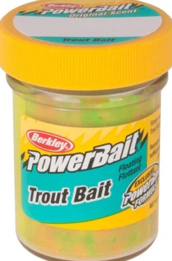 Pâte à truite Berkley PowerBait Biodégradable Arc-en-ciel